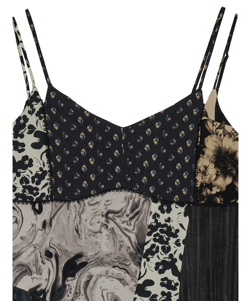 Ameri(アメリ)の「MEDI VARIOUS PATTERN CAMI DRESS(ドレス・レディース・アイボリー/ブラック・X-SMALL/SMALL/MEDIUM)」の17枚目の写真