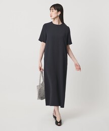 UNITED ARROWS | Drapy ピンストライプ ショートスリーブ ワンピース ‐ウォッシャブル‐(ワンピース)