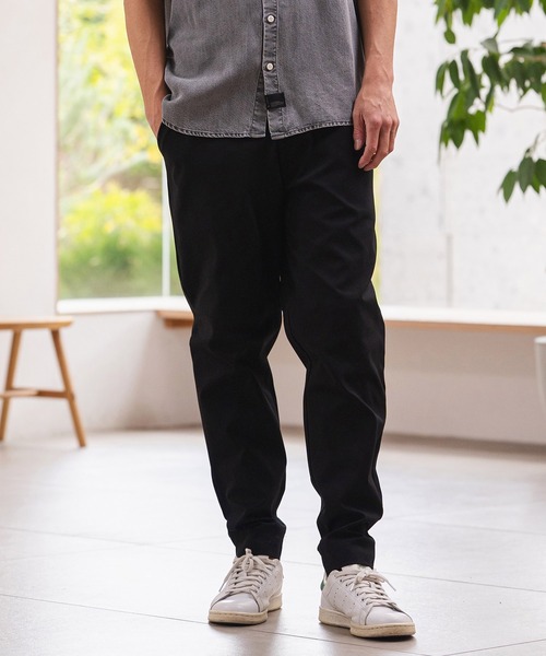 CAMBIO(カンビオ)の「mp14939- ダンボール裾裏リブジョガーパンツ(HLCM0258)(その他パンツ・メンズ・ブラック/カーキ・S/M/L)」の2枚目の写真