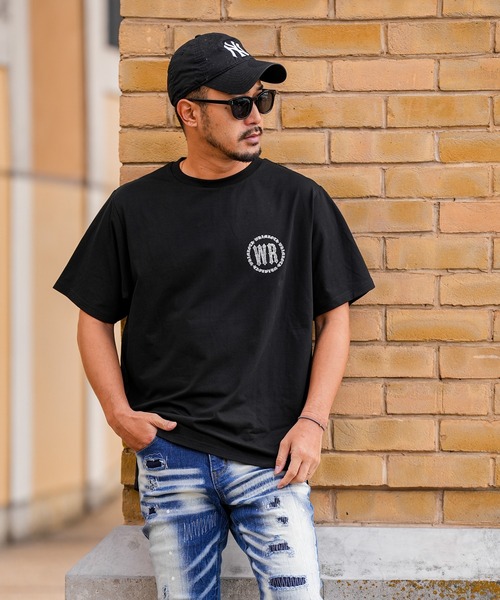 adamsJUGGLER(アダムスジャグラー)の「W/R R.Sベアーティー(Tシャツ/カットソー・メンズ・ブラック/ホワイト・XL/L/M/S)」の14枚目の写真