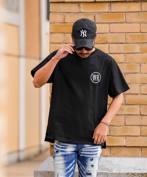 adamsJUGGLER(アダムスジャグラー)の「W/R R.Sベアーティー(Tシャツ/カットソー・メンズ・ブラック/ホワイト・XL/L/M/S)」の16枚目の写真