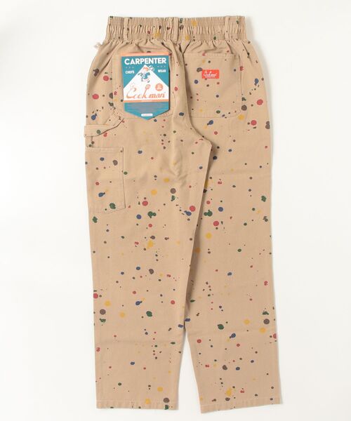 COOKMAN(クックマン)の「Cookman クックマン カーペンターズ Carpenter's Pants 11oz Washed duck canvas Sauce Splash(その他パンツ・メンズ・ベージュ・MEDIUM/LARGE)」の2枚目の写真