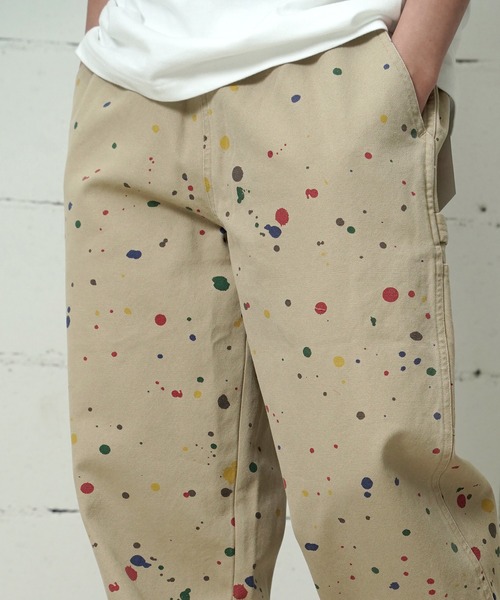 COOKMAN(クックマン)の「Cookman クックマン カーペンターズ Carpenter's Pants 11oz Washed duck canvas Sauce Splash(その他パンツ・メンズ・ベージュ・MEDIUM/LARGE)」の15枚目の写真