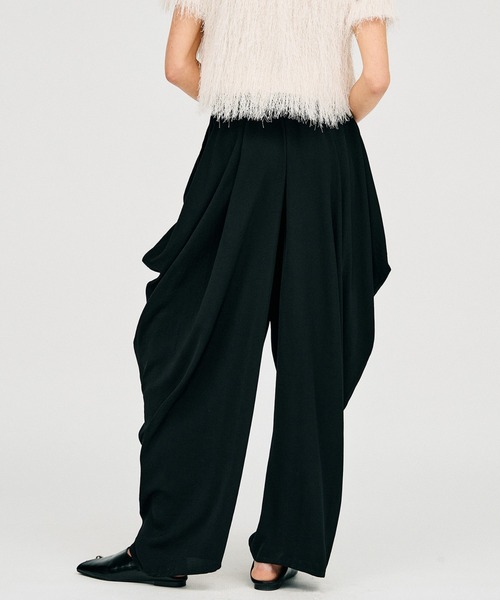 PRANK PROJECT（プランクプロジェクト）の「ドレープイージーパンツ / Drape Easy Pants（その他パンツ・レディース・ネイビー/ブラック・36/38）」の20枚目の写真