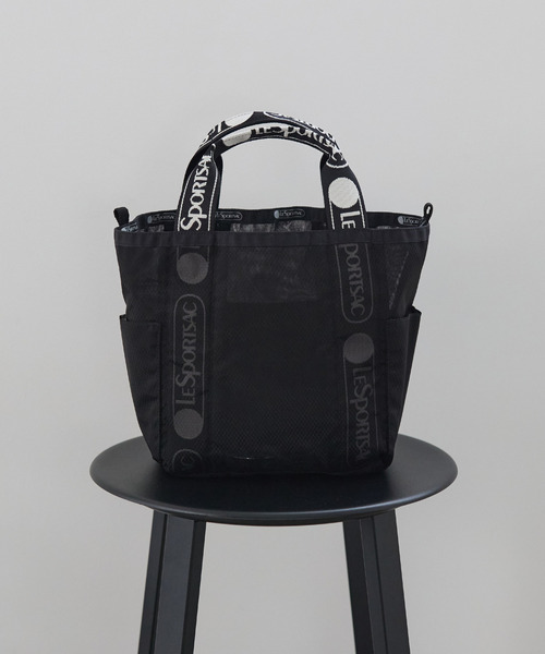 martinique(マルティニーク)の「《別注》【LeSportsac/レスポートサック】SM REVERSIBLE PKT TOTE(Mesh)(トートバッグ・レディース・ブラック・FREE)」の1枚目の写真