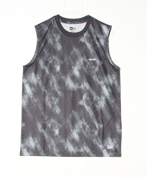 NEW ERA(ニューエラ)の「ニューエラ PA SL TECH TEE TIE-DYE BLK(Tシャツ/カットソー・メンズ・ブラック・M/L/LL)」の3枚目の写真