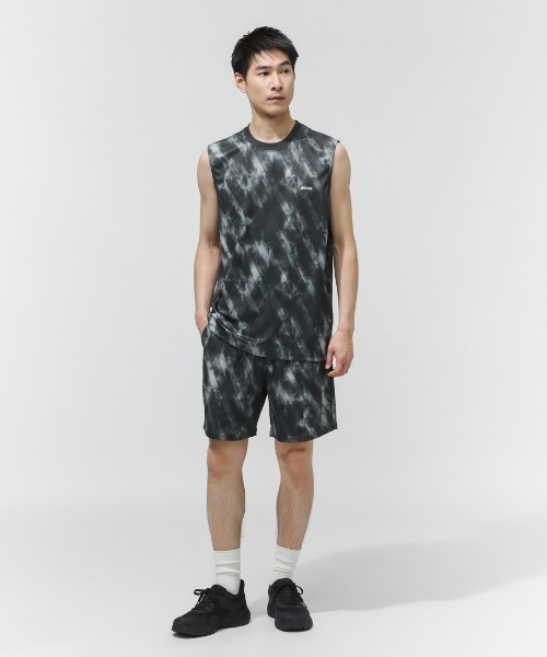 NEW ERA(ニューエラ)の「ニューエラ PA SL TECH TEE TIE-DYE BLK(Tシャツ/カットソー・メンズ・ブラック・M/L/LL)」の8枚目の写真