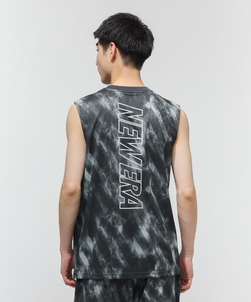 NEW ERA(ニューエラ)の「ニューエラ PA SL TECH TEE TIE-DYE BLK(Tシャツ/カットソー・メンズ・ブラック・M/L/LL)」の9枚目の写真
