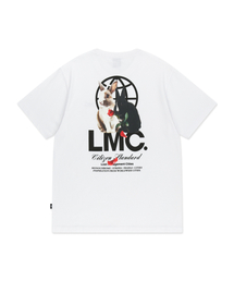 LMC | MONO RABBIT GLOBE TEE white(Tシャツ/カットソー)