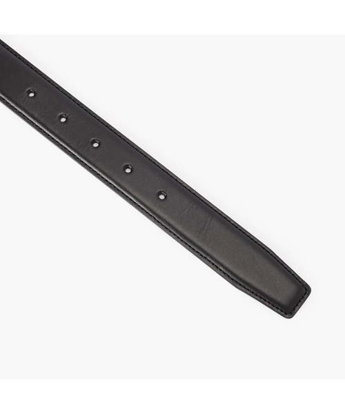 BRIEFING（ブリーフィング）の「【BRIEFING GOLF／ブリーフィングゴルフ】SQUARE BUCKLE LEATHER BELT（ベルト・メンズ・ホワイト/ブラック・FREE）」の5枚目の写真