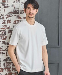 シルケットスムースクルーネックテーラーTシャツ