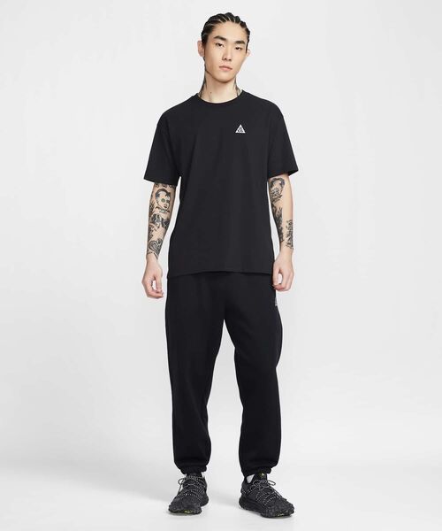 ACG（エィシージー）の「ナイキ ACG メンズ Dri-FIT Tシャツ / Nike ACG Men's Dri-FIT T-Shirt IH1289-010 Black（Tシャツ/カットソー・メンズ・ブラック・XL/S/M/L/2XL）」の7枚目の写真