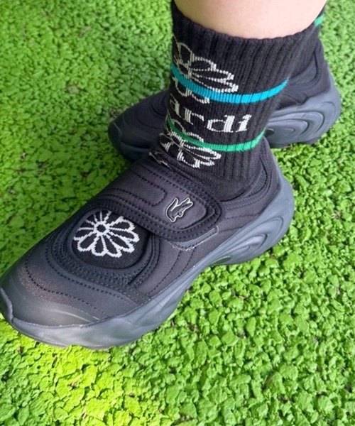LACOSTE(ラコステ)の「レディース SPINOR SANDAL 1262 SFA 厚底ボリュームソール ストラップスニーカーサンダル(サンダル・レディース・ホワイト/ブラック・23.0cm/23.5cm/22.5cm/25.5cm/24.0cm/24.5cm)」の2枚目の写真