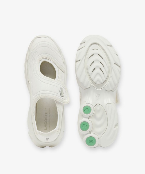 LACOSTE(ラコステ)の「レディース SPINOR SANDAL 1262 SFA 厚底ボリュームソール ストラップスニーカーサンダル(サンダル・レディース・ホワイト/ブラック・23.0cm/23.5cm/22.5cm/25.5cm/24.0cm/24.5cm)」の10枚目の写真