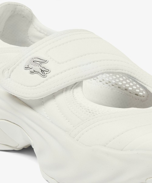 LACOSTE(ラコステ)の「レディース SPINOR SANDAL 1262 SFA 厚底ボリュームソール ストラップスニーカーサンダル(サンダル・レディース・ホワイト/ブラック・23.0cm/23.5cm/22.5cm/25.5cm/24.0cm/24.5cm)」の12枚目の写真