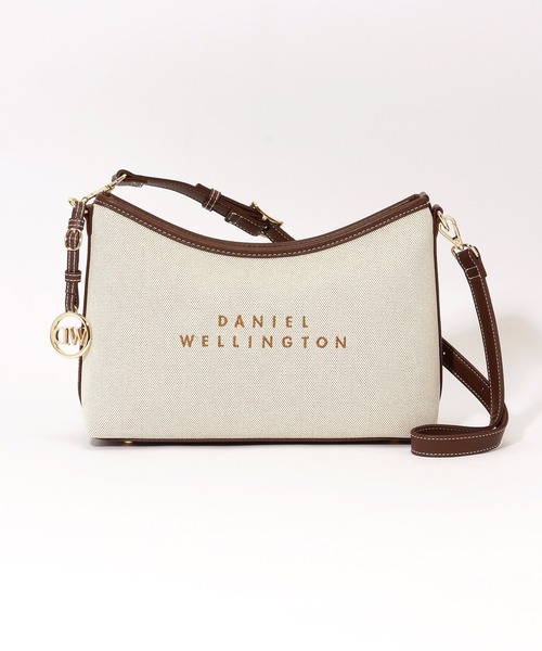 Daniel Wellington(ダニエルウェリントン)の「【Daniel Wellington】キャンバス ミニショルダーバッグ / 斜め掛け スクエアバッグ DW02900006(ショルダーバッグ・レディース・ブラック/グリーン/ホワイト/ネイビー/ベージュ・FREE)」の3枚目の写真