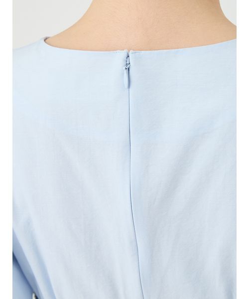 LILY BROWN（リリーブラウン）の「[L.B CANDY STOCK]ペプラムリボントップス（Tシャツ/カットソー・レディース・ブラック/ブルー/ホワイト・F）」の10枚目の写真