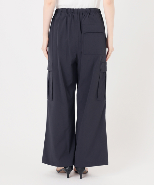 Spick & Span（スピックアンドスパン）の「SHEN TANAKA*S パラシュートパンツ（カーゴパンツ・レディース・ホワイト/ネイビー・38/36）」の16枚目の写真