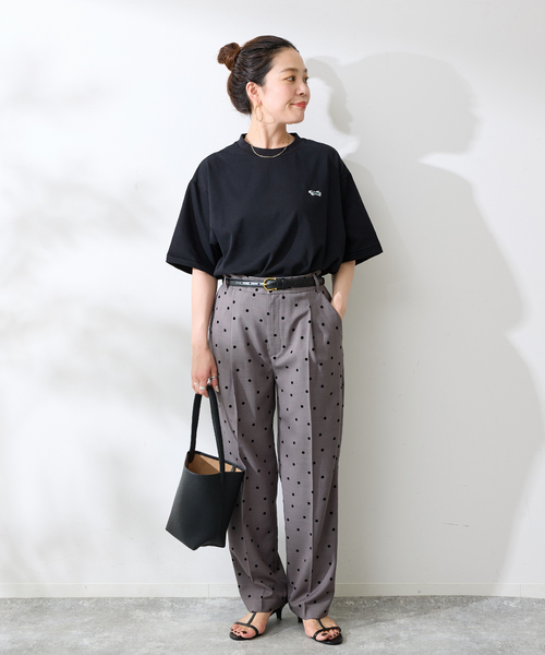 B.C STOCK(ベーセーストック)の「THE FOX / ザ フォックス ex Logo Tee(Tシャツ/カットソー・メンズ・ブラック/A/ホワイト・LARGE/MEDIUM)」の5枚目の写真