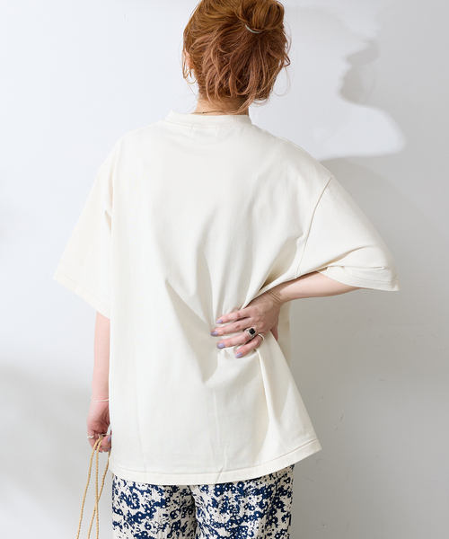 B.C STOCK(ベーセーストック)の「THE FOX / ザ フォックス ex Logo Tee(Tシャツ/カットソー・メンズ・ブラック/A/ホワイト・LARGE/MEDIUM)」の19枚目の写真
