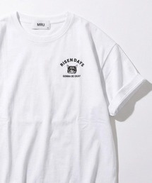 MRU（エムアールユー）の「2026SS MRU/エムアールユー オーバーサイズ ワンポイント刺繍半袖Tシャツ レディース メンズ（Tシャツ/カットソー）」