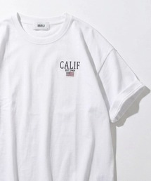 MRU（エムアールユー）の「2026SS MRU/エムアールユー オーバーサイズ ワンポイント刺繍半袖Tシャツ レディース メンズ（Tシャツ/カットソー）」