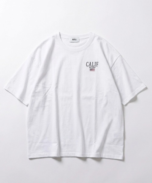 MRU（エムアールユー）の「2026SS MRU/エムアールユー オーバーサイズ ワンポイント刺繍半袖Tシャツ レディース メンズ（Tシャツ/カットソー・メンズ・ホワイト系その他2/ホワイト系その他/ホワイト/ホワイト系その他3/ブラック系その他/ネイビー/ブラック系その他2/ブラック/ブラック系その他3/ホワイト系その他4・L/M/LL）」の15枚目の写真