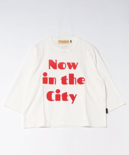 Scrap Book(スクラップブック)の「【THOMAS MAGPIE】40/2 Classic Cotton(Tシャツ/カットソー・レディース・ホワイト系その他/ネイビー・FREE)」の5枚目の写真