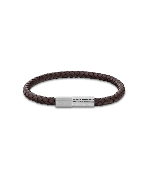 Calvin Klein(カルバン・クライン)の「【Calvin Klein】 カルバンクライン INDUSTRIAL FACETS ブレスレット(ブレスレット・メンズ・シルバー×ブラック・FREE)」の1枚目の写真