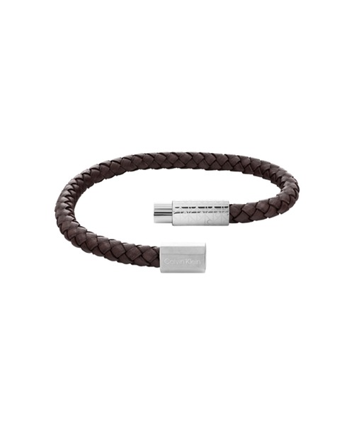 Calvin Klein(カルバン・クライン)の「【Calvin Klein】 カルバンクライン INDUSTRIAL FACETS ブレスレット(ブレスレット・メンズ・シルバー×ブラック・FREE)」の4枚目の写真