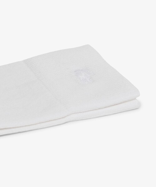 LACOSTE（ラコステ）の「ジャカードワニモチーフソックス 25-27cm（ソックス/靴下・メンズ・ホワイト・27.0cm）」の3枚目の写真