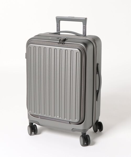 relac（レーラック）の「フロントオープン 多機能TSAロック USBポート スーツケース（スーツケース/キャリーバッグ・レディース・ホワイト/ブラック/ライトブルー/グレー・SMALL）」の11枚目の写真