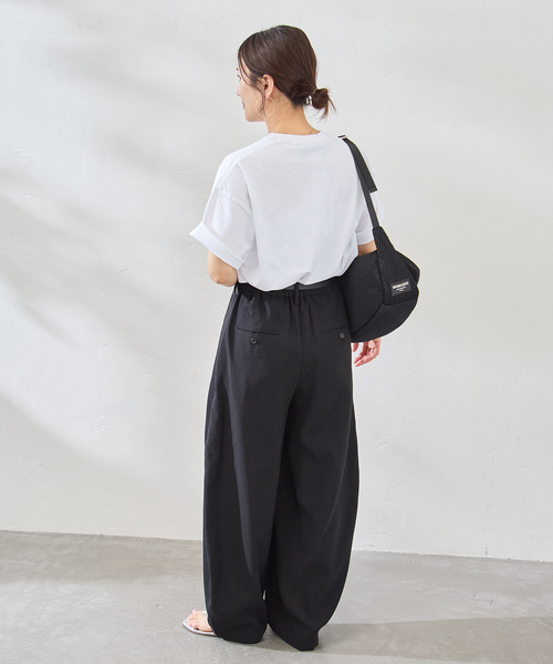 TICCA(ティッカ)の「別注【TICCA / ティッカ】Built TEE(Tシャツ/カットソー・レディース・ブラウン/ホワイト・FREE)」の10枚目の写真