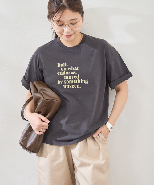 TICCA(ティッカ)の「別注【TICCA / ティッカ】Built TEE(Tシャツ/カットソー・レディース・ブラウン/ホワイト・FREE)」の12枚目の写真