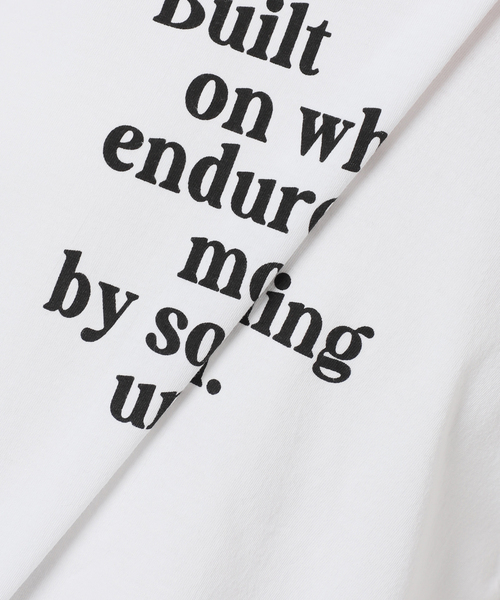 TICCA(ティッカ)の「別注【TICCA / ティッカ】Built TEE(Tシャツ/カットソー・レディース・ブラウン/ホワイト・FREE)」の4枚目の写真
