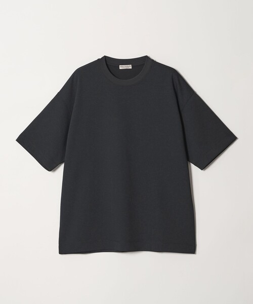 BEAUTY&YOUTH UNITED ARROWS（ビューティーアンドユースユナイテッドアローズ）の「Air Dobby ワイドテーパード クルーネック Tシャツ ヨコストレッチ 吸水速乾 ウォッシャブル（Tシャツ/カットソー・メンズ・ダークブラウン/ライトグレー/ブラック・XL/L/S/M）」の21枚目の写真