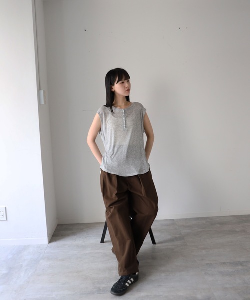 model：164cm. 着用サイズ：FREE