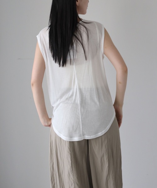 model：164cm. 着用サイズ：FREE