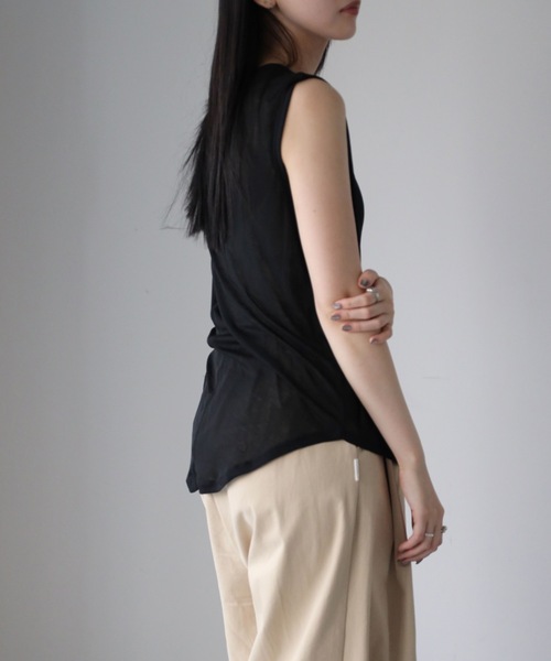 model：164cm. 着用サイズ：FREE