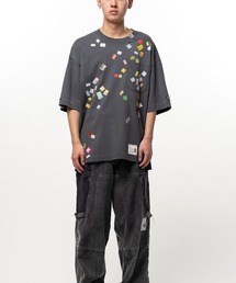 Price Tag Sticker Printed T-shirt
