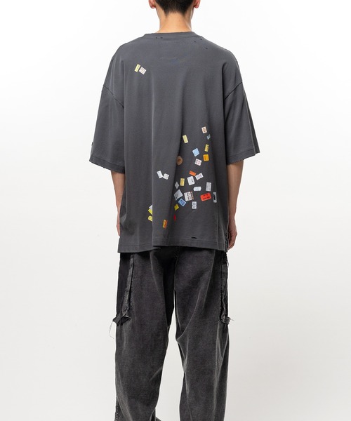 Maison MIHARA YASUHIRO(メゾンミハラヤスヒロ)の「Price Tag Sticker Printed T-shirt(Tシャツ/カットソー・メンズ・ホワイト/ブラック・44/46/48)」の10枚目の写真