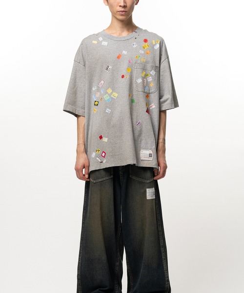 Maison MIHARA YASUHIRO(メゾンミハラヤスヒロ)の「Price Tag Sticker Printed T-shirt(Tシャツ/カットソー・メンズ・ホワイト/ブラック・44/46/48)」の14枚目の写真