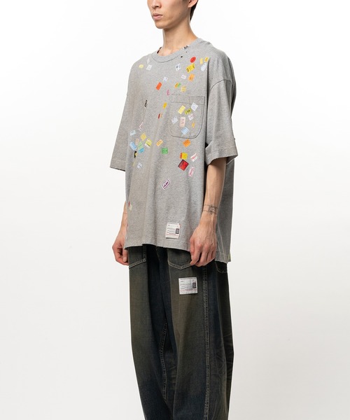 Maison MIHARA YASUHIRO(メゾンミハラヤスヒロ)の「Price Tag Sticker Printed T-shirt(Tシャツ/カットソー・メンズ・ホワイト/ブラック・44/46/48)」の15枚目の写真
