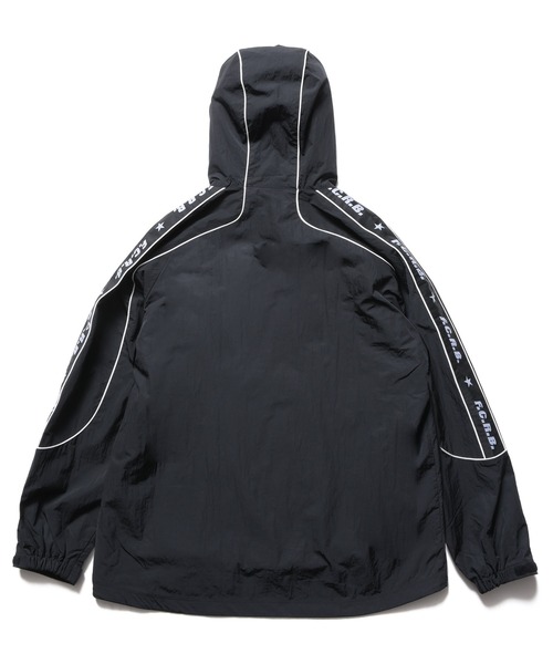 F.C.Real Bristol(エフシーレアルブリストル)の「NYLON CHAMBRAY PRACTICE HOODED JACKET(ブルゾン・メンズ・ブラック/オレンジ/チャコールグレー・MEDIUM/LARGE/SMALL/X-LARGE/XX-LARGE)」の16枚目の写真