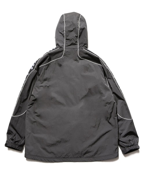 F.C.Real Bristol(エフシーレアルブリストル)の「NYLON CHAMBRAY PRACTICE HOODED JACKET(ブルゾン・メンズ・ブラック/オレンジ/チャコールグレー・MEDIUM/LARGE/SMALL/X-LARGE/XX-LARGE)」の6枚目の写真
