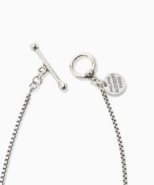417 EDIFICE(フォーワンセブンエディフィス)の「PHILIPPE AUDIBERT Tory necklace brass silver plated(ネックレス・メンズ・その他・FREE)」の4枚目の写真