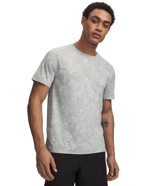 UNDER ARMOUR(アンダーアーマー)の「UAベロシティプロ プリント ショートスリーブ Tシャツ(ランニング/メンズ)(Tシャツ/カットソー・メンズ・グレー系その他・M/S/L/2XL/XL)」の1枚目の写真