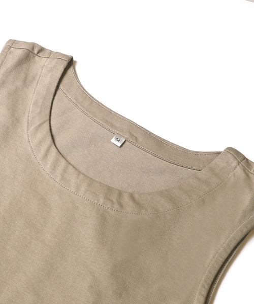 coca(coca)(コカ)の「コットン天竺タンクトップ(タンクトップ・レディース・ブラック/ベージュ・M/L/XL/S)」の16枚目の写真