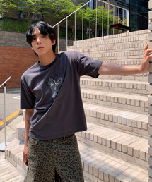 FERNOV（ペルノブ）の「FNレーサー半袖Tシャツチャコール（Tシャツ/カットソー）」