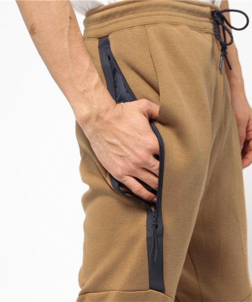 NIKE ナイキ メンズ テック フリース クロップドパンツ スポーツ フィットネスパンツ XL 灰色 NIKE（ナイキ）の「NIKE⁄ナイキ テックフリースクロップドパンツ